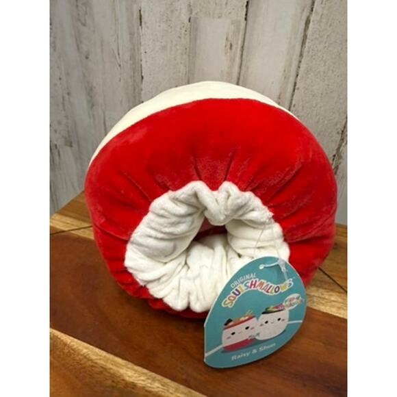 NWT Squishmallows 10" Flip A Mallow Raisy Ramen & Shun Sushi Plush Toy - Picture 3 of 7